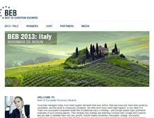 Tablet Screenshot of best-of-european-business.com